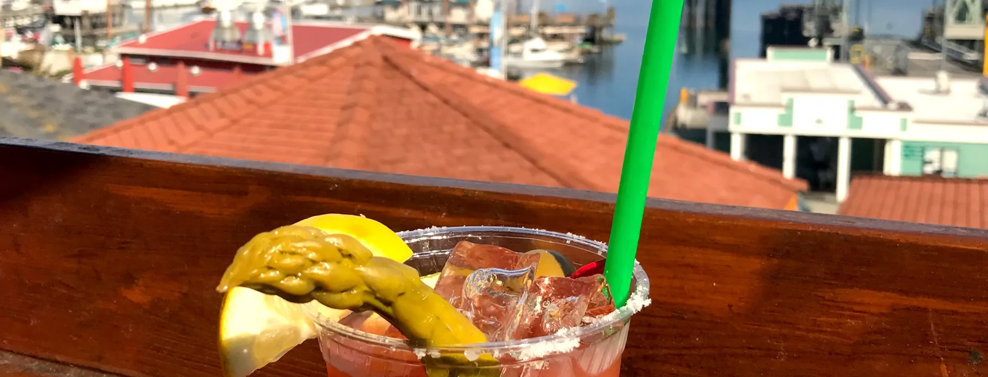 Cocktails with a View in Friday Harbor
