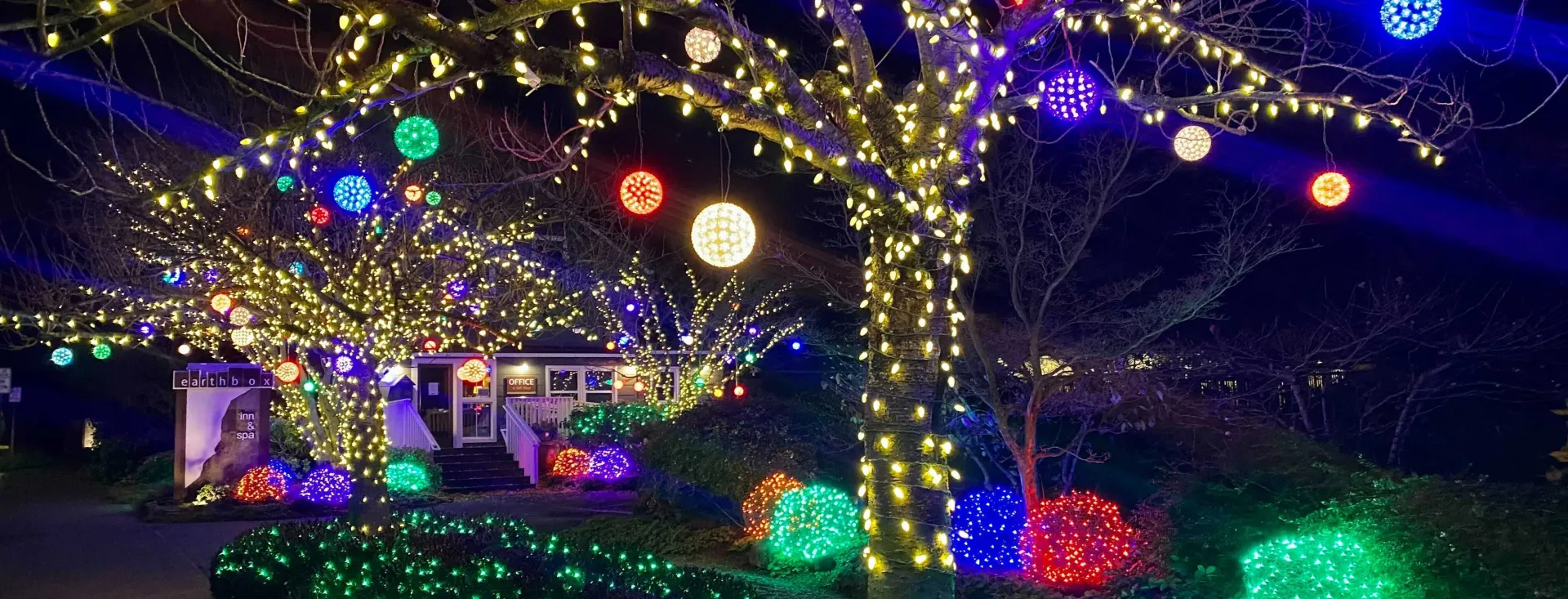 Christmas at the Earthbox Inn & Spa in Friday Harbor, WA