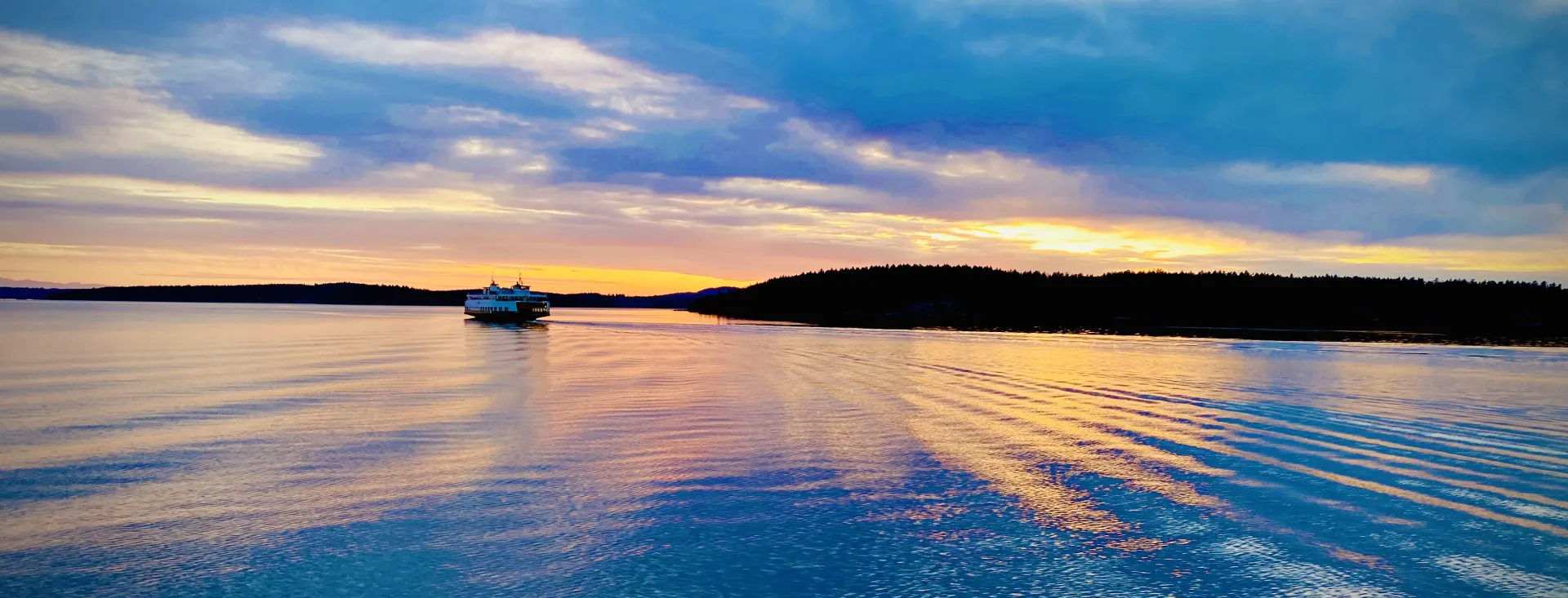 Ferry to San Juan Island