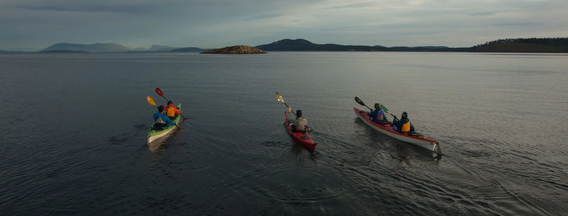 Kayaking with San Juan Outfitters on San Juan Island