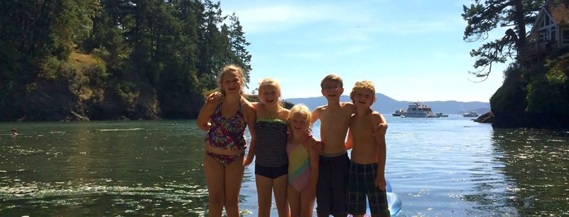 Healthy Family Summer Vacation on San Juan Island