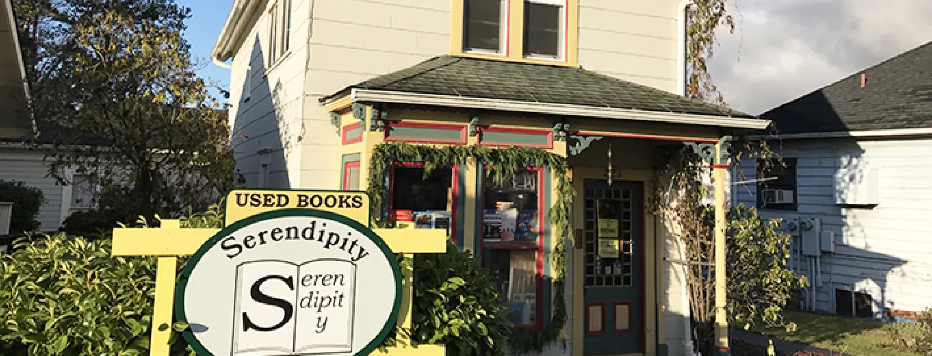 Serendipity Bookstore in Friday Harbor on San Juan Island Serendipity Bookstore in Friday Harbor Washington