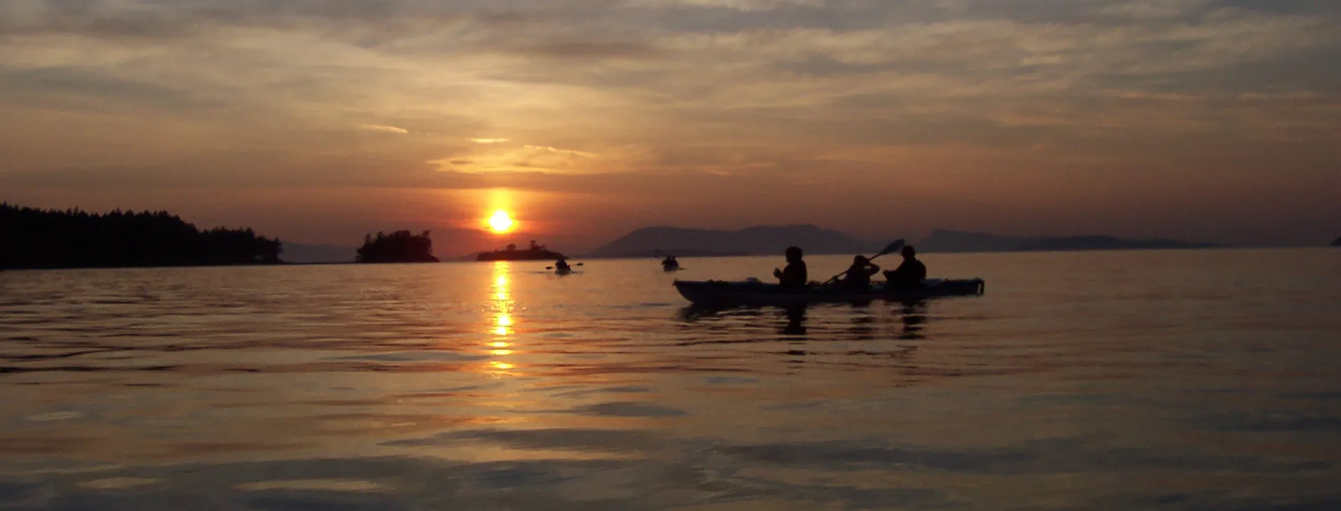 Kayaking on San Juan Island