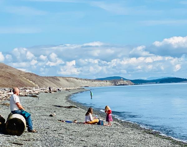 Sunny Day on South Beach, San Juan Island