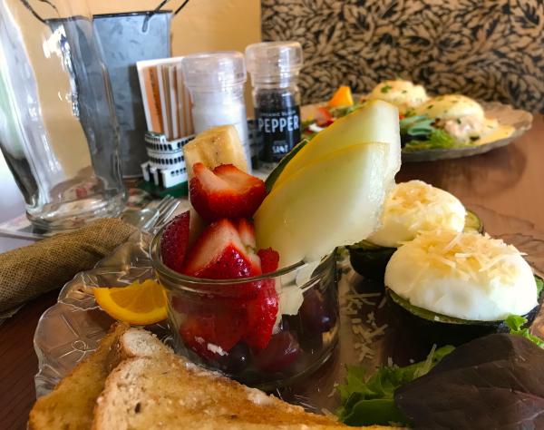 Breakfast at Cynthia's in Friday Harbor, Washington
