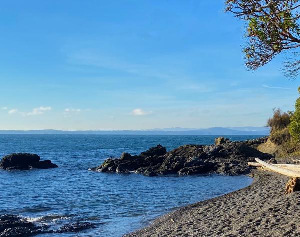 Deadman's Bay on San Juan Island, Washington