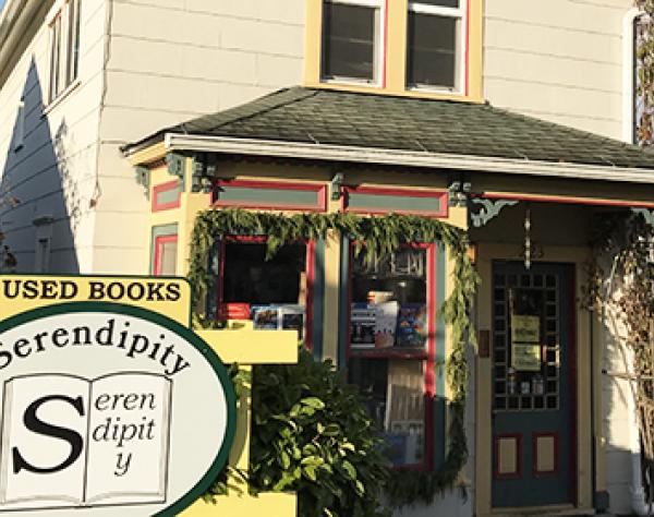 Serendipity Bookstore in Friday Harbor on San Juan Island Serendipity Bookstore in Friday Harbor Washington