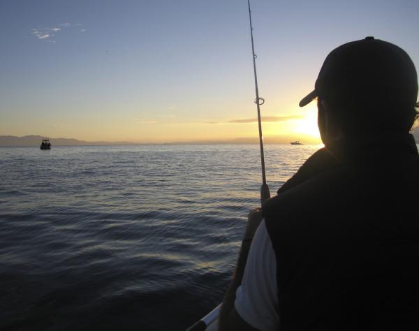 Fishing on San Juan Island