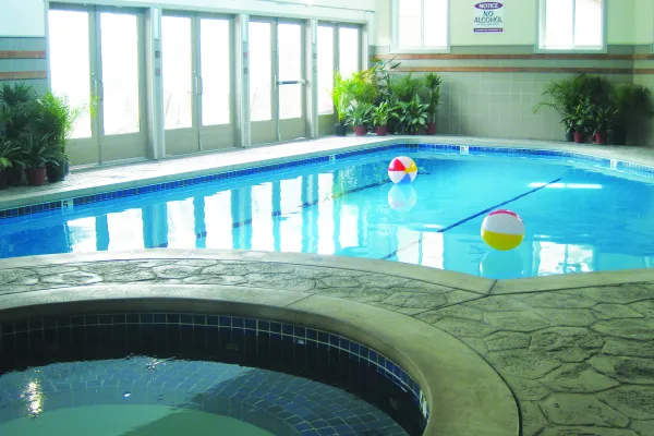 Indoor Heated Pool at Earthbox Inn & Spa on San Juan Island