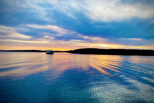 Ferry to San Juan Island