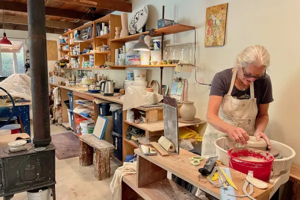 Paula West Pottery, San Juan Island, WA