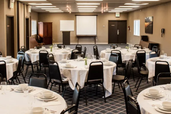 Conference room on San Juan Island, Washington