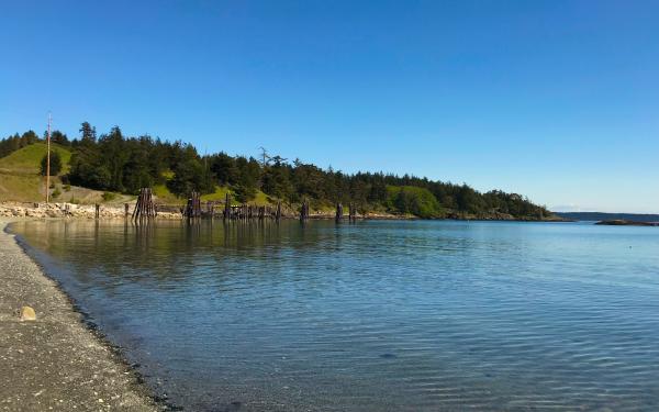 Jackson Beach outside Friday Harbor on San Juan Island