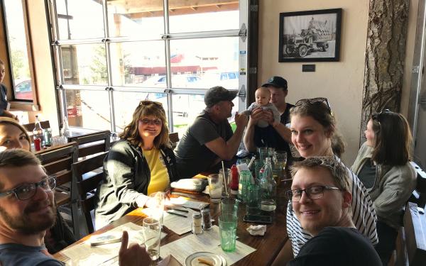 Earthbox Inn & Spa Staff having fun at San Juan Brewery in Friday Harbor