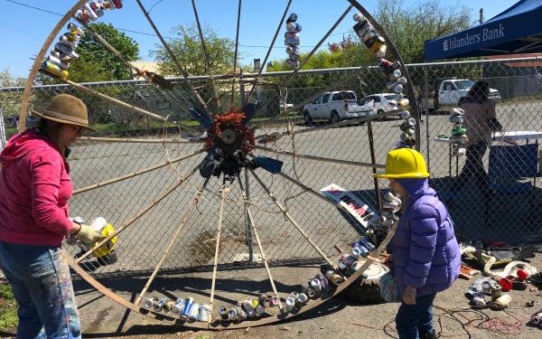 Earth Day in Friday Harbor, Washington