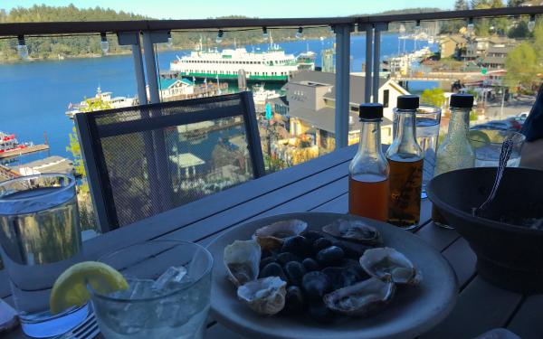 Fresh Seafood with a View in Friday Harbor, Washington