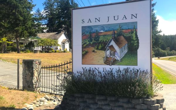 San Juan Vineyard on San Juan Island