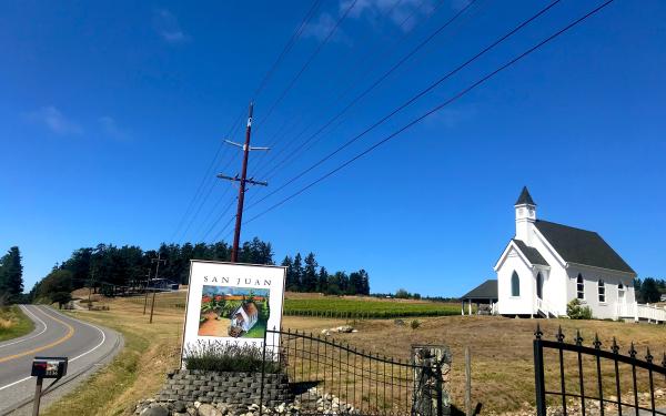 San Juan Vineyard on San Juan Island