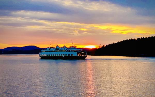 Getting to Friday Harbor on San Juan Island