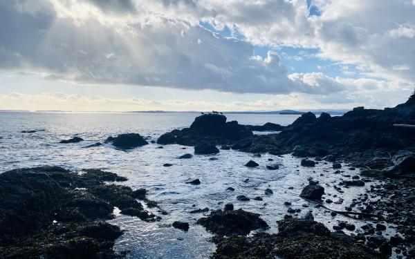 Deadman Bay on San Juan Island