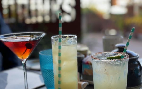 Drinks on San Juan Island, Washignton