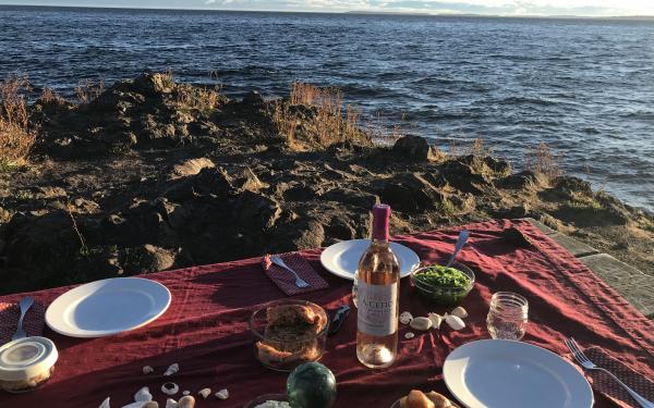 Picnic on San Juan Island, Washington