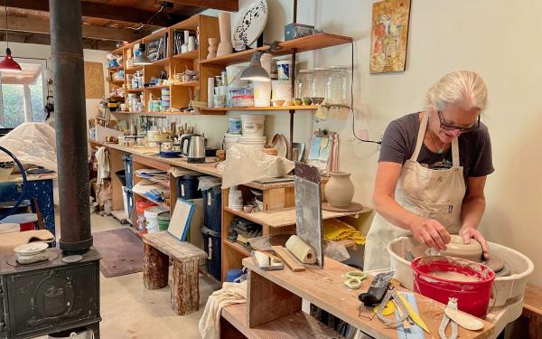Paula West Pottery, San Juan Island, WA