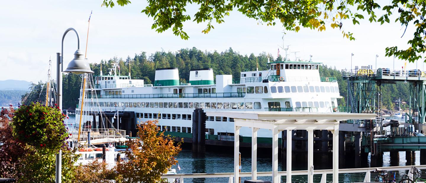 Friday Harbor Dock on San Juan Island