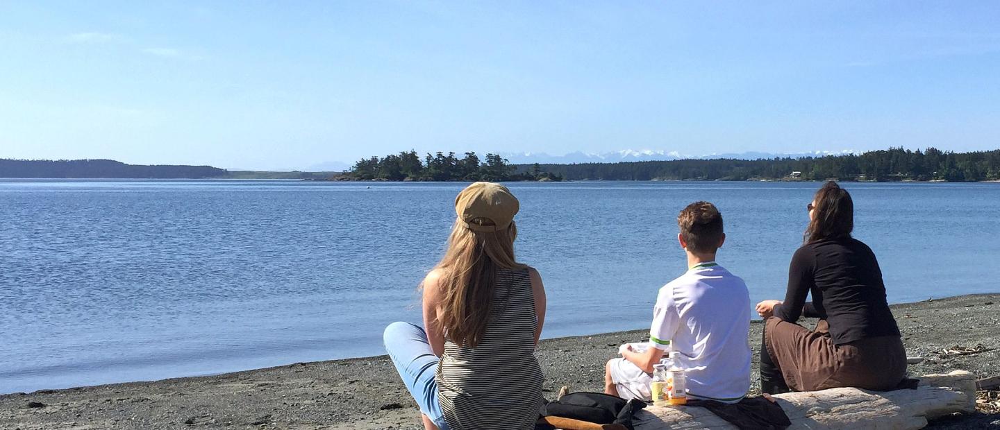 Shorelines along San Juan Island are close to Earthbox Inn & Spa