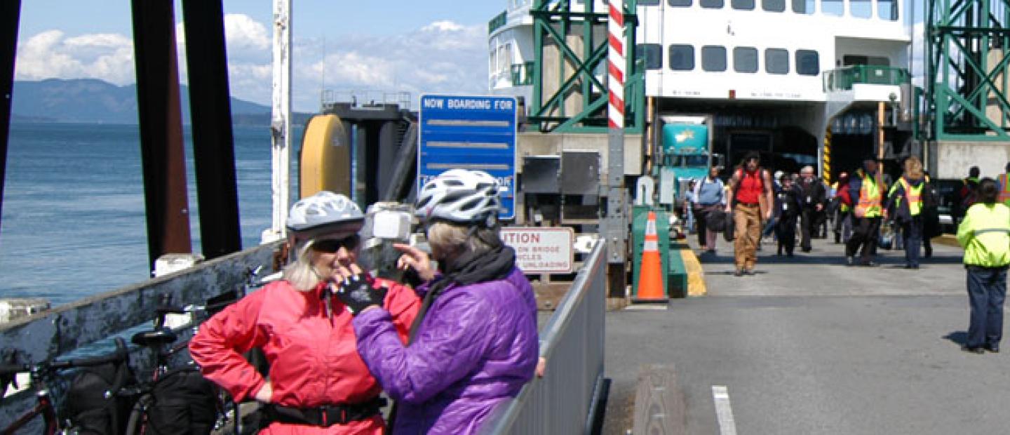 Ferry to Earthbox Friday Harbor Hotel